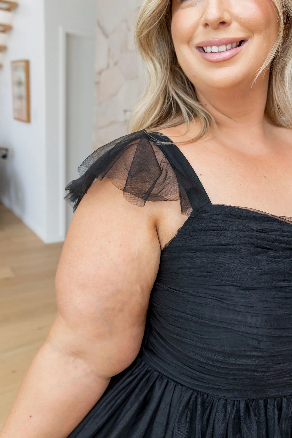 Princess Maxi Dress in Black