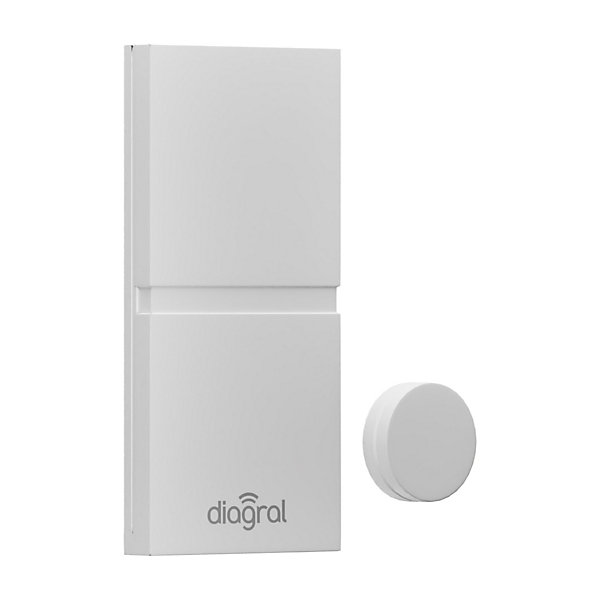Détecteur d'ouverture miniature blanc Diagral DIAG39APX