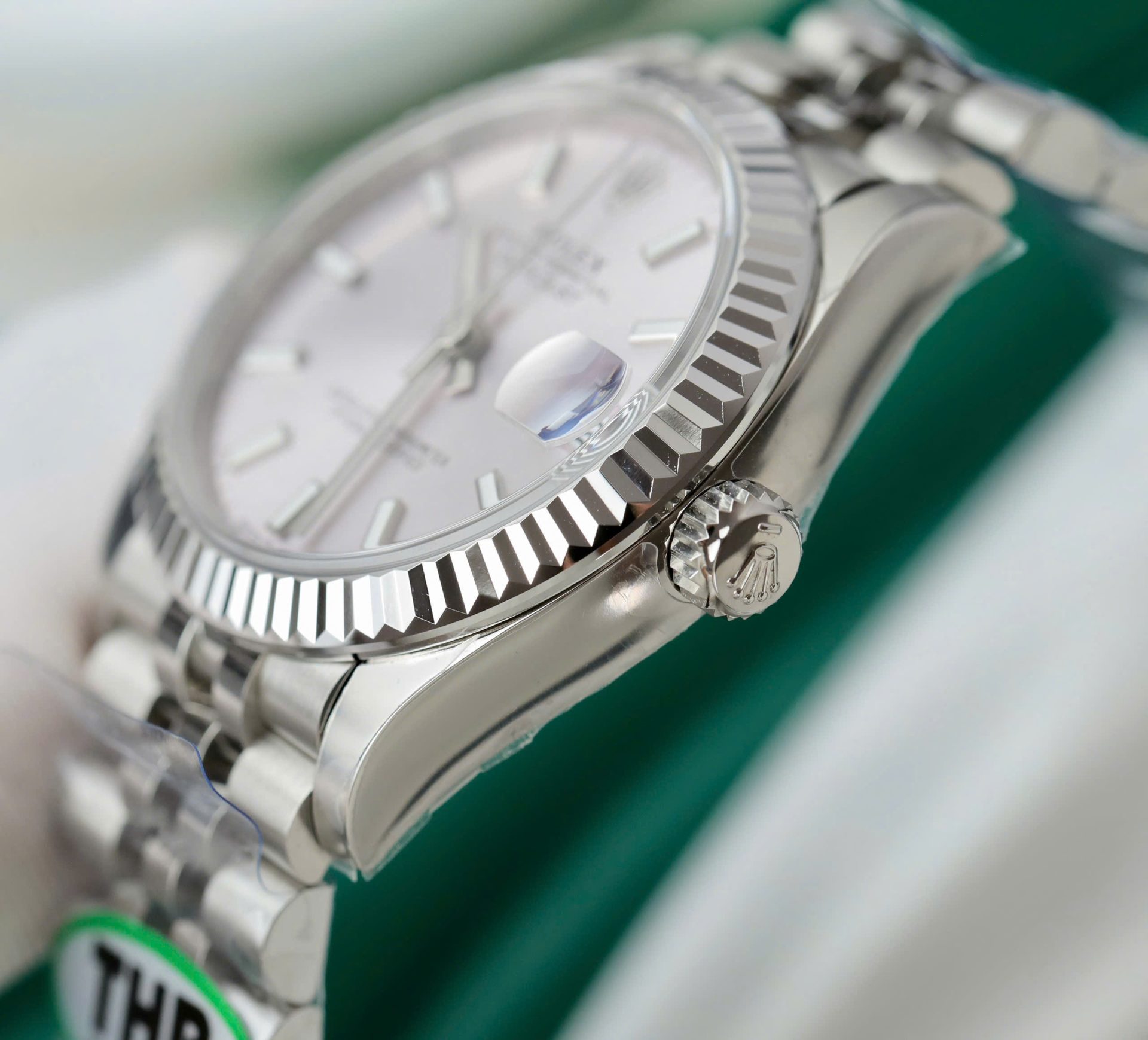 Rolex Datejust 316L Steel Silver Dial 31mm Jub THBF Replica