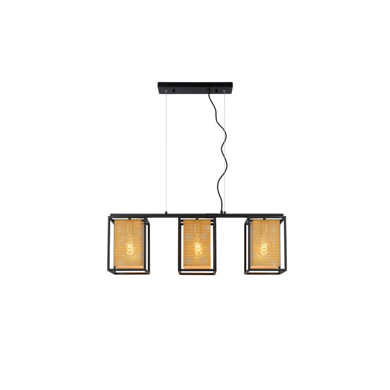Suspension Sansa dimmable E27 3 x 40 W LUCIDE