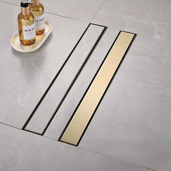 Drain Linéaire Rea Neox 60 Brush Gold
