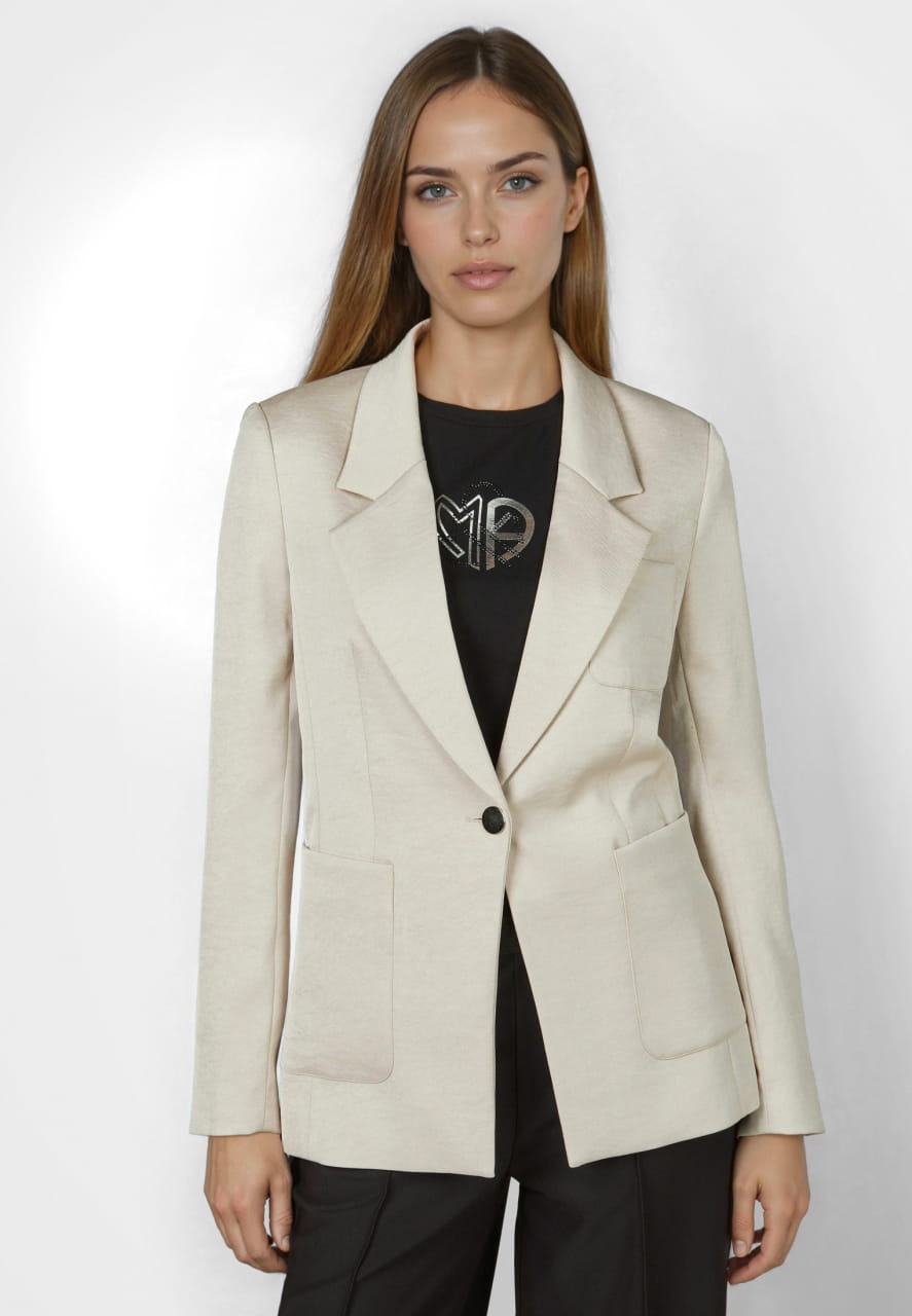 Blazer mit Seitenstreifen