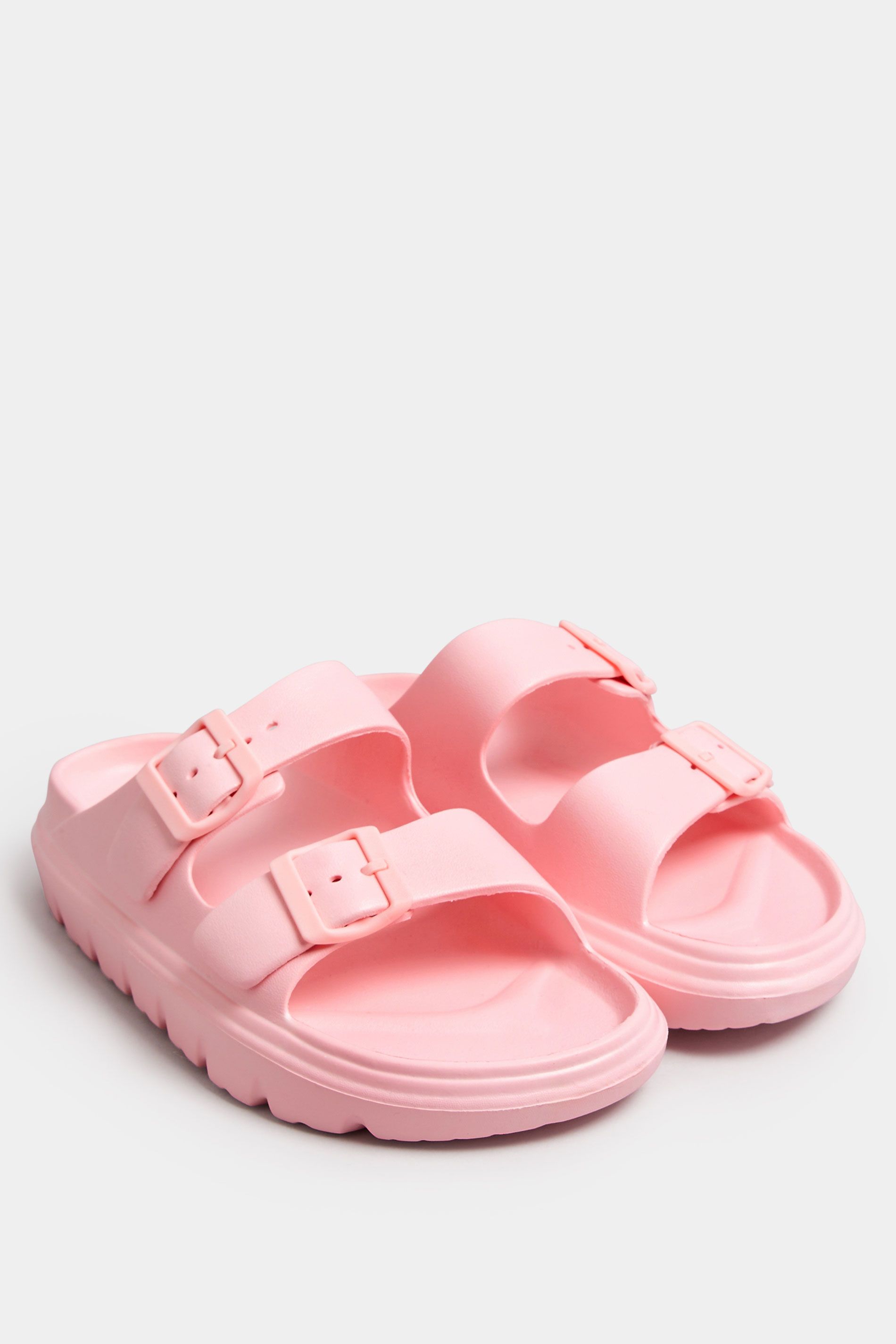 Yours Wide Fit Platform Eva Sandals