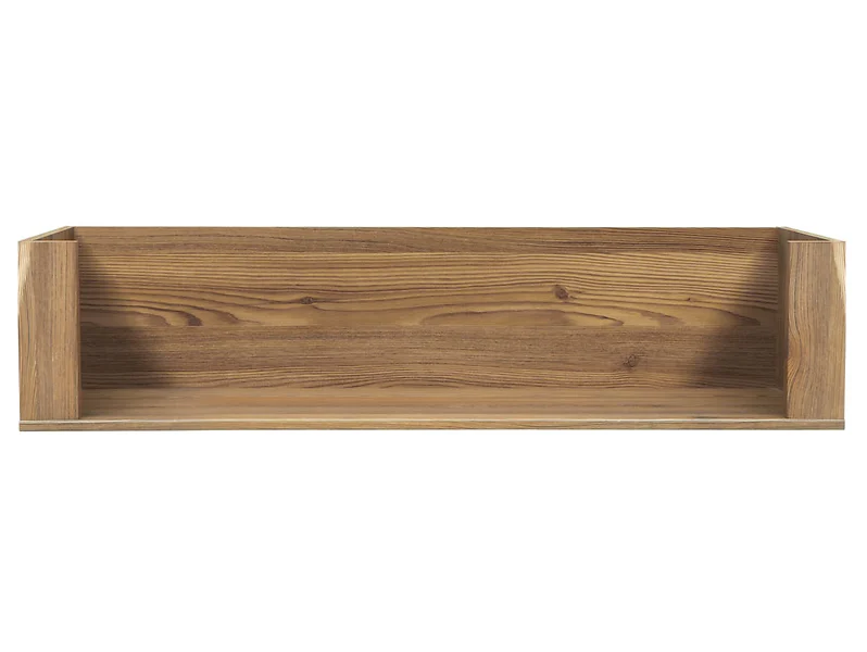 Półka ścienna Bergen 110 cm modrzew sibiu złoty