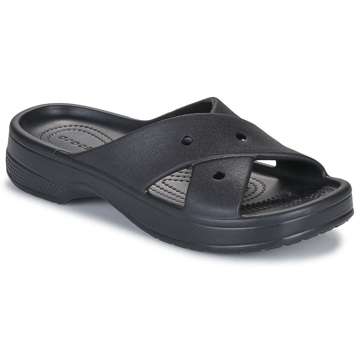 Crocs - Cl Womens Cross Strap - Black