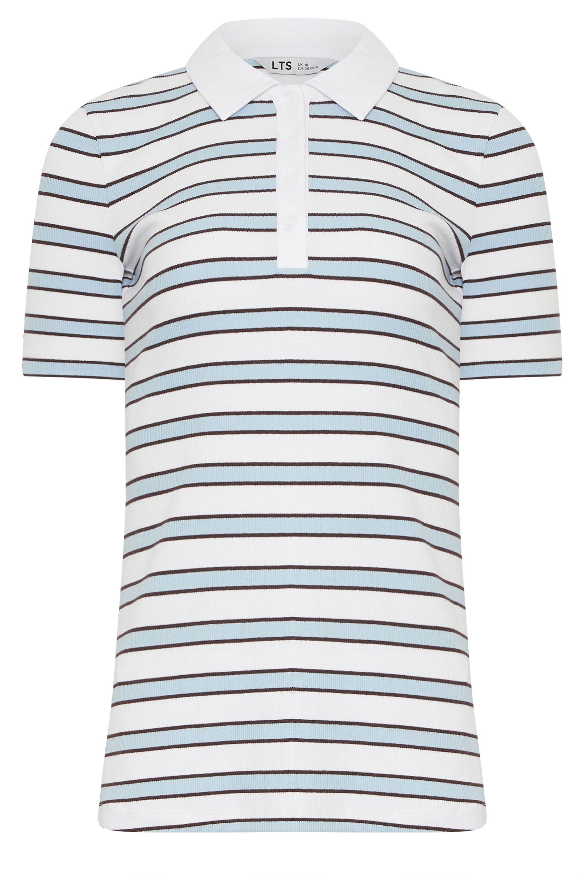 Long Tall Sally Tall Stripe Polo Top