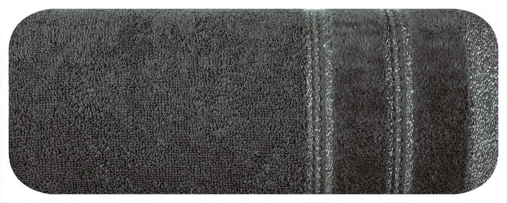 Ręcznik Glory 50x90 grafitowy 500 g/m2 frotte