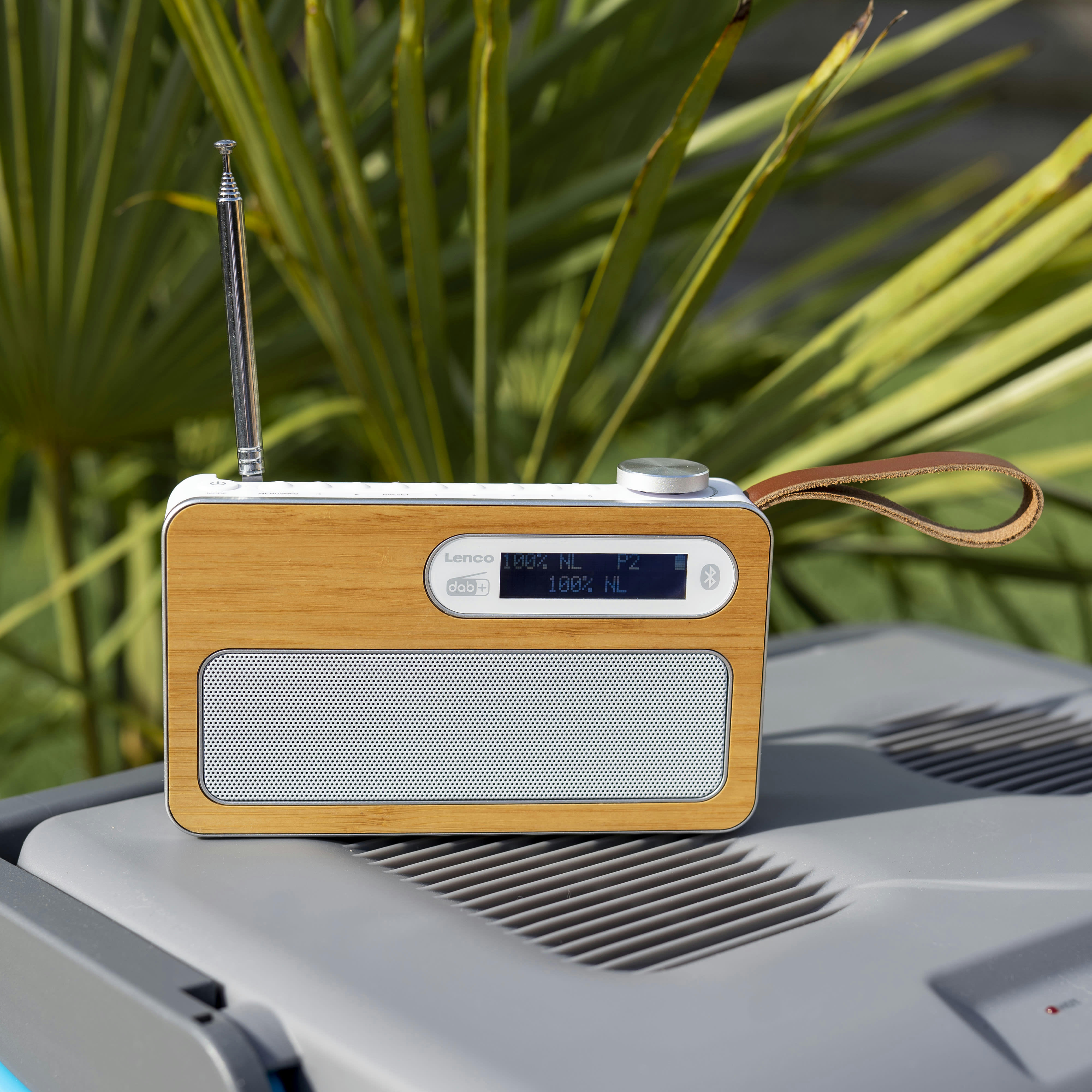 - Radio dab+ bambou blanc