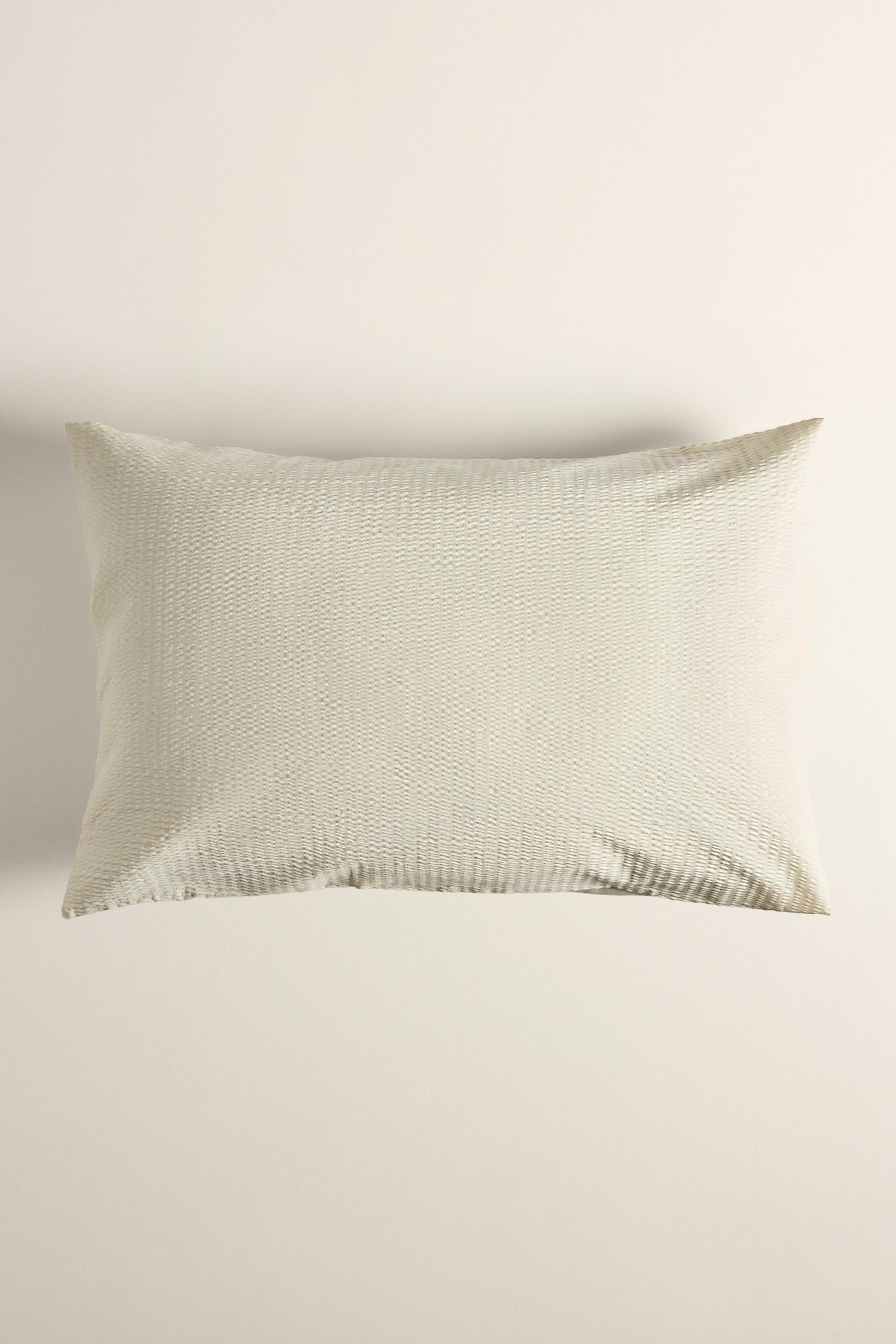 Pack 2 fundas de almohada textura 50 x 75 cm