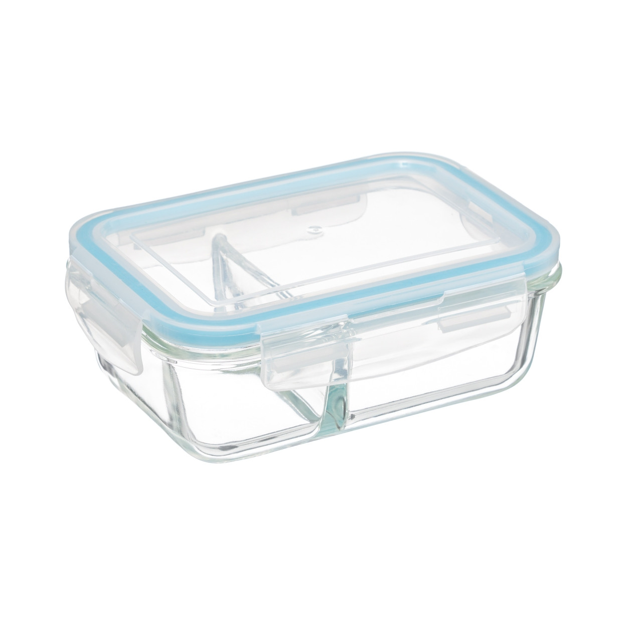 Lunchbox Szklany Hermetyczny 2-komorowy 700ml