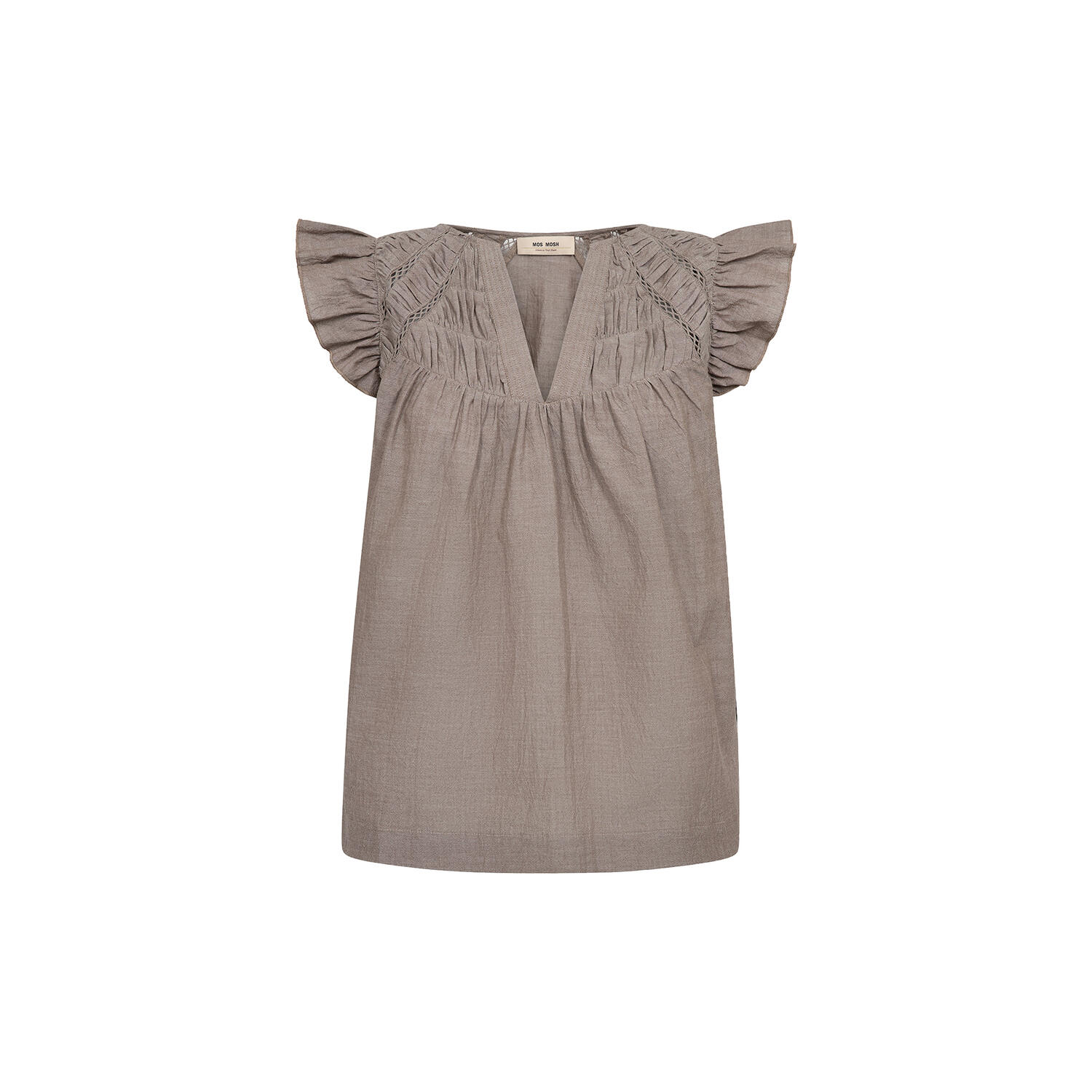MMWoda Izha Blouse, chocolate chip
