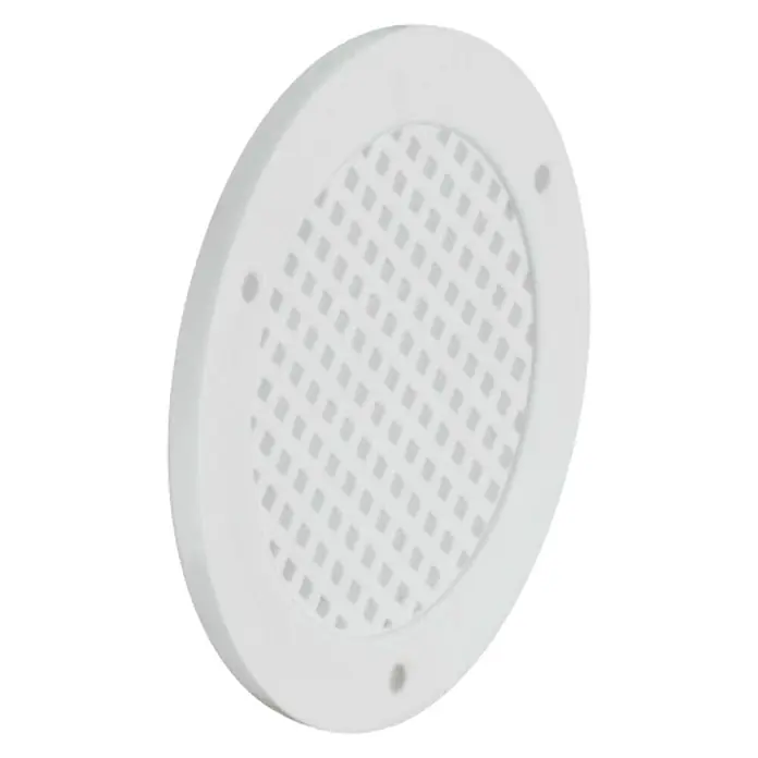 VENTILASJONSRIST PLAST Ø50MM HVIT