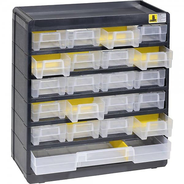 Casier rangement bricolage 21 tiroirs VarioPlus Basic 32 Allit