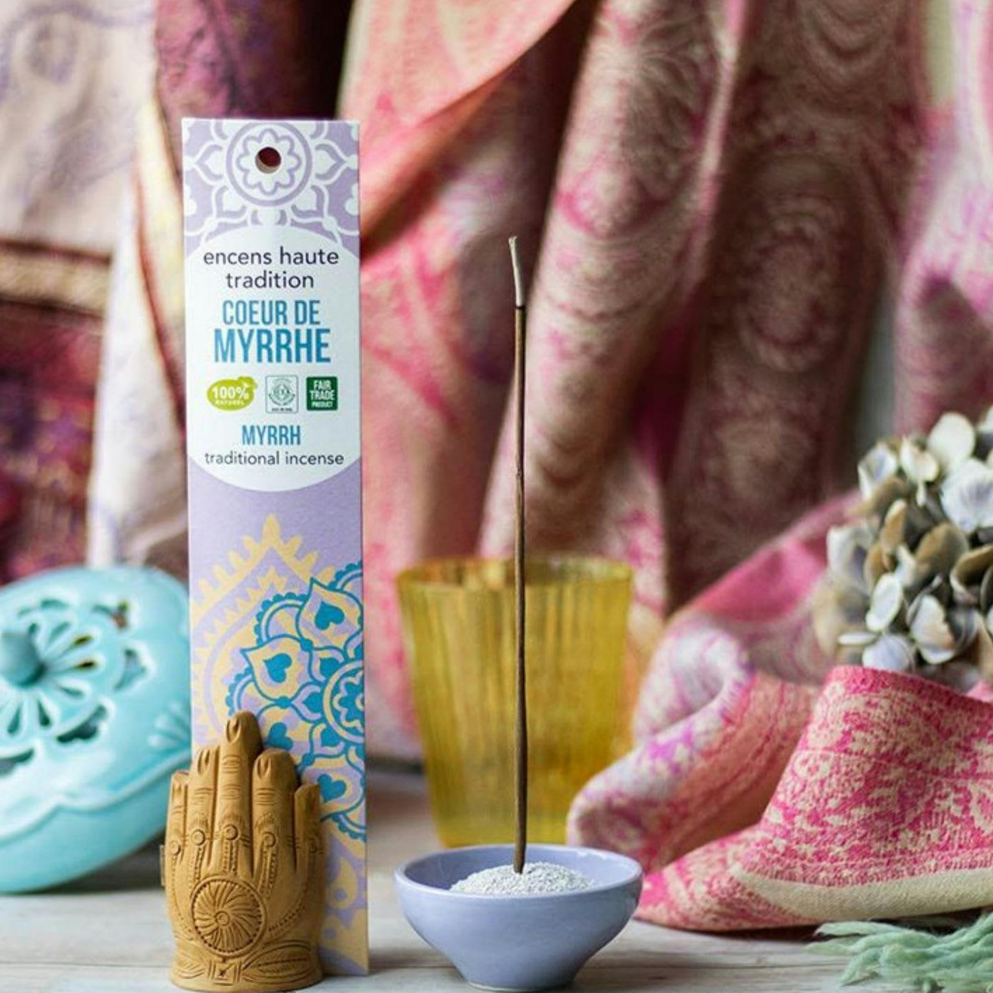 - Encens indien haute tradition Myrrhe - Les encens du monde