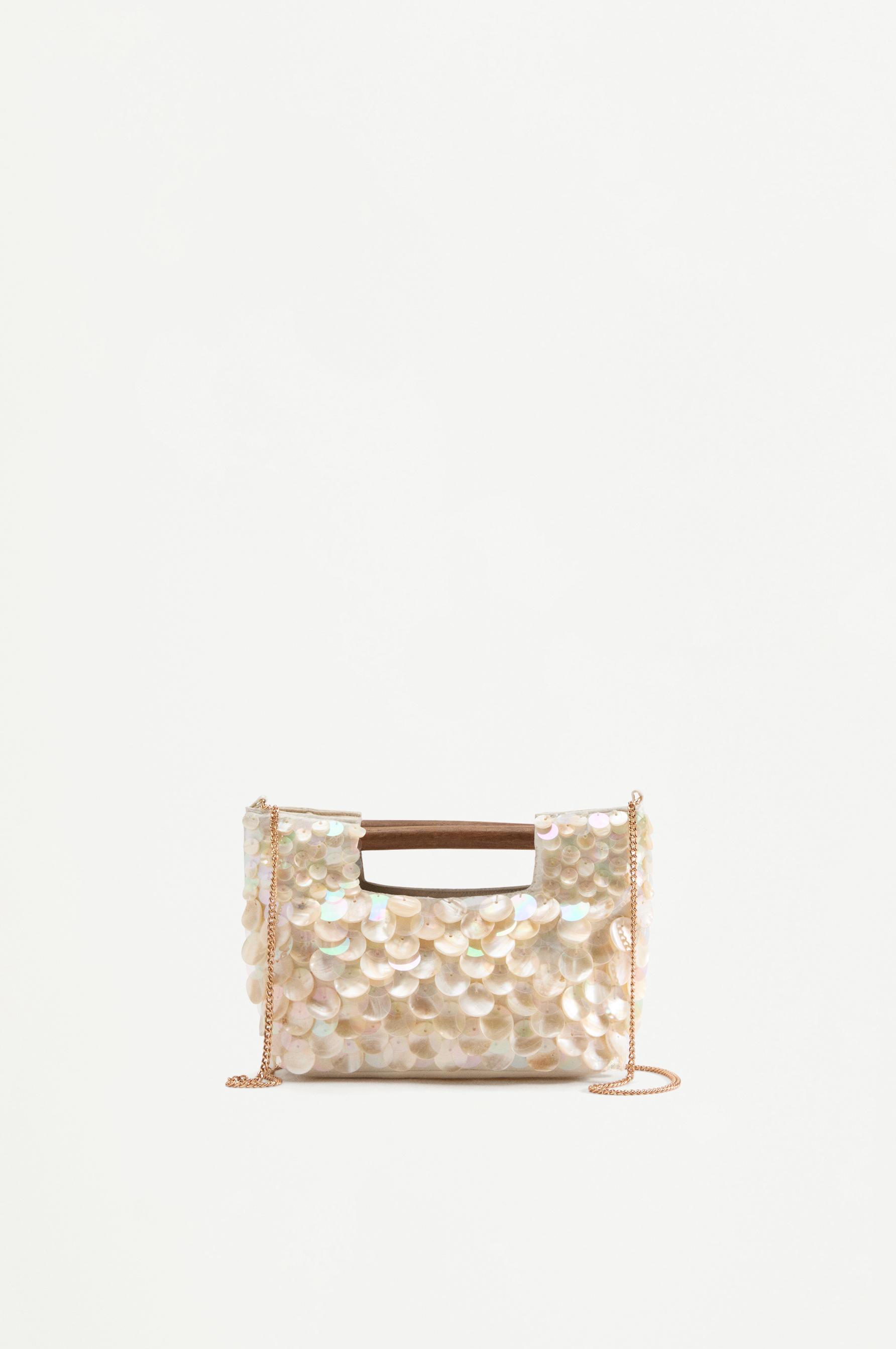 Bolso de mano conchas