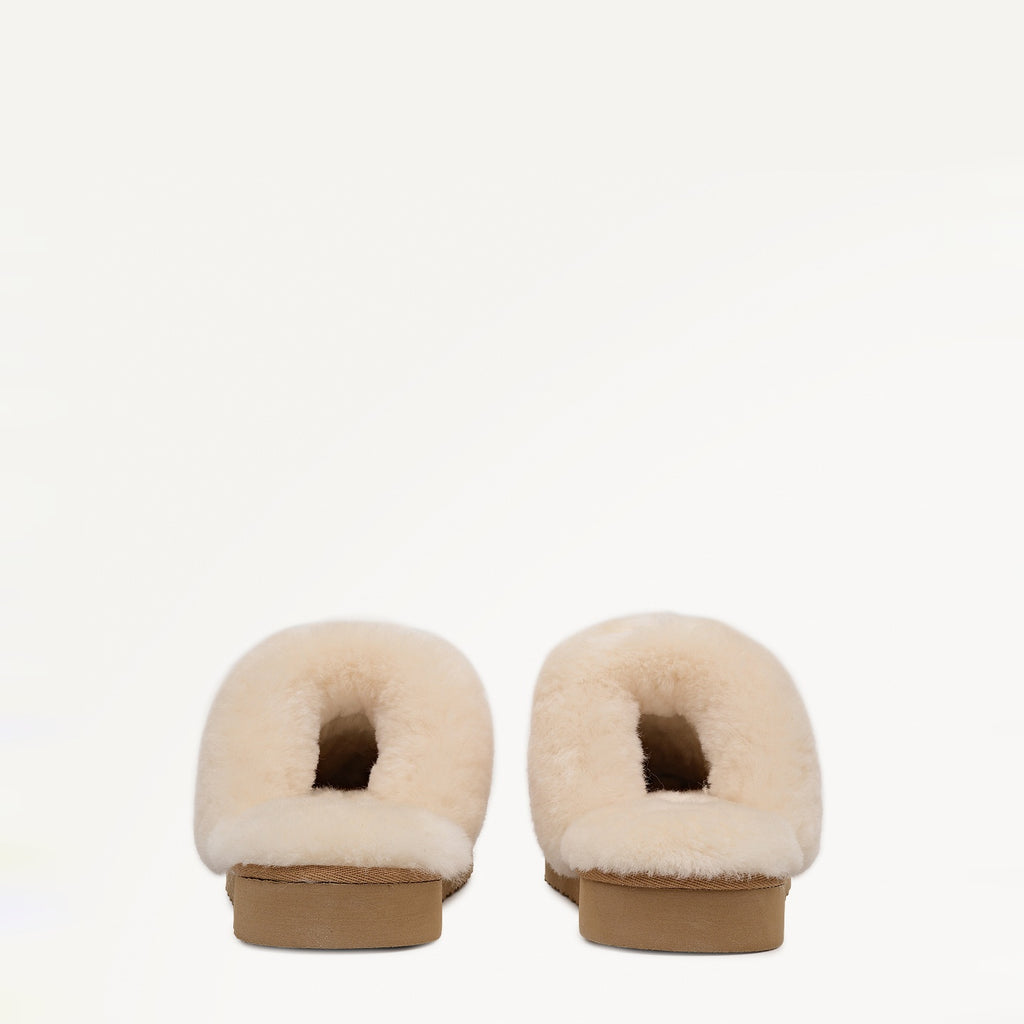 Maple Lane - Classic Shearling Cuff Mule