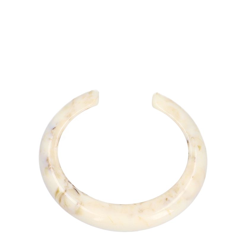 Manfield Off white bangle armband