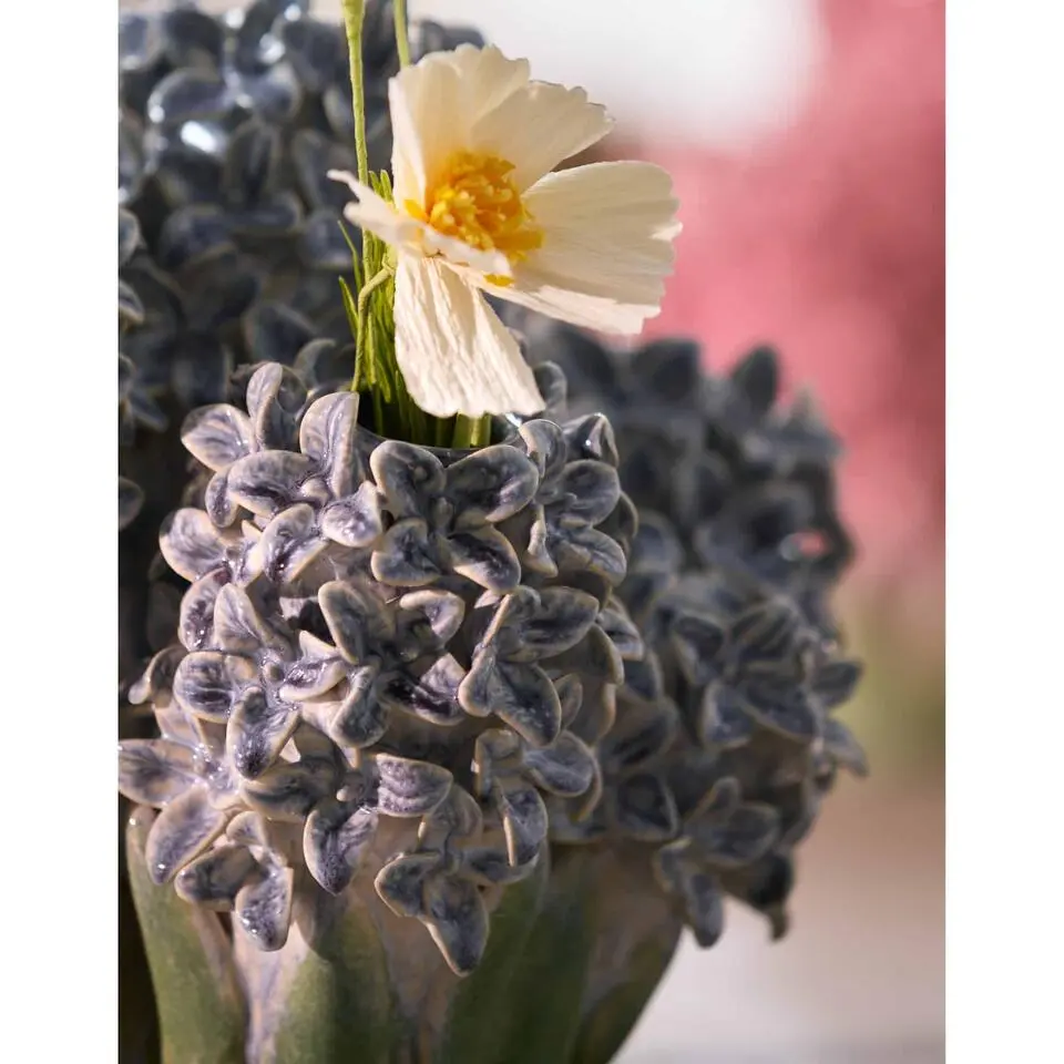 Vaas Flower - Blauw - 35x21x28cm