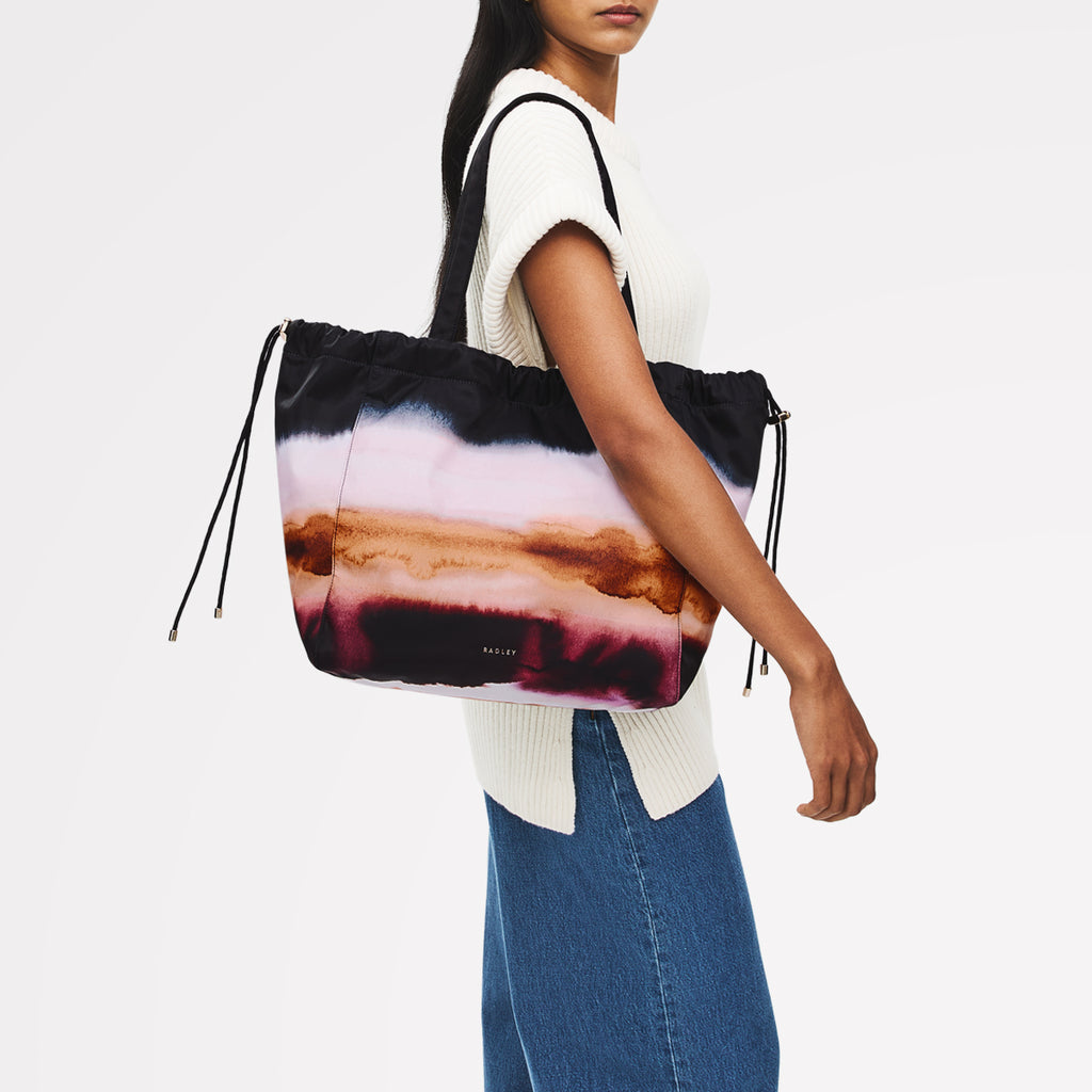 Eden Row - Large Open Top Tote Bag