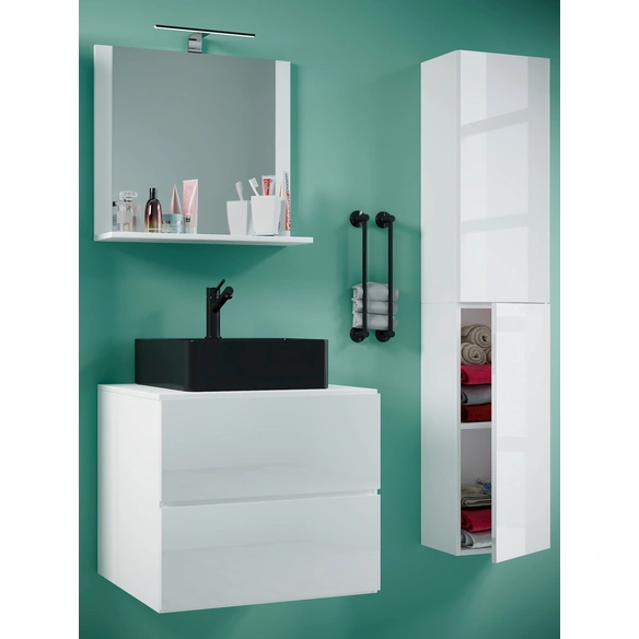 Waschplatz-Set »Lendas«, 4-tlg., 60 cm, weiß