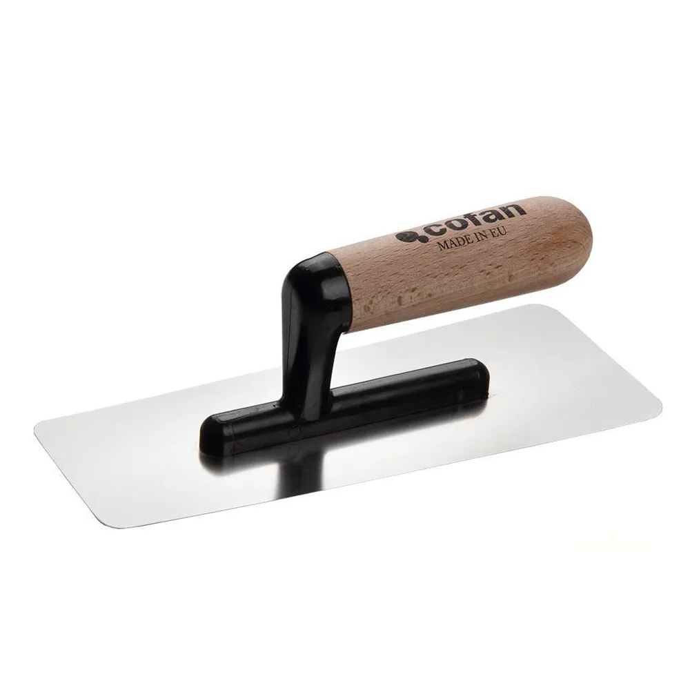 Cofan stainless steel Extra-Flexible Venetian Plaster Trowel 240x100x0.3 mm