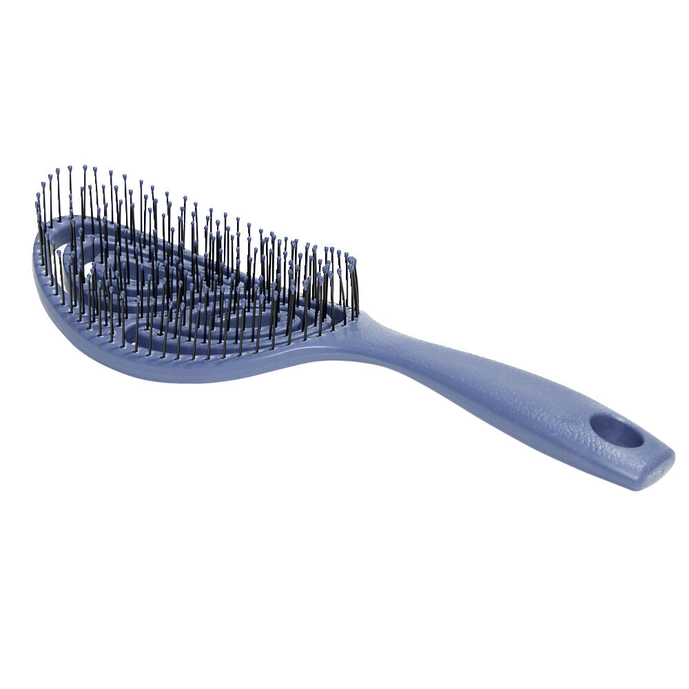Brosse à cheveux picot souple bleue (3 modèles)