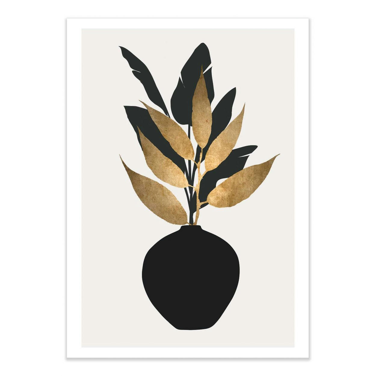 KUBISTIKA - ART-POSTER -BOUQUET NO.5 - KUBISTIKA - Affiche d'art 30 x 40 cm