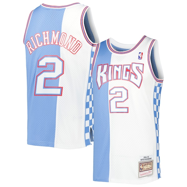 Mitch Richmond Sacramento Kings  1994-95 Hardwood Classics Reload 3.0 Swingman Jersey - White