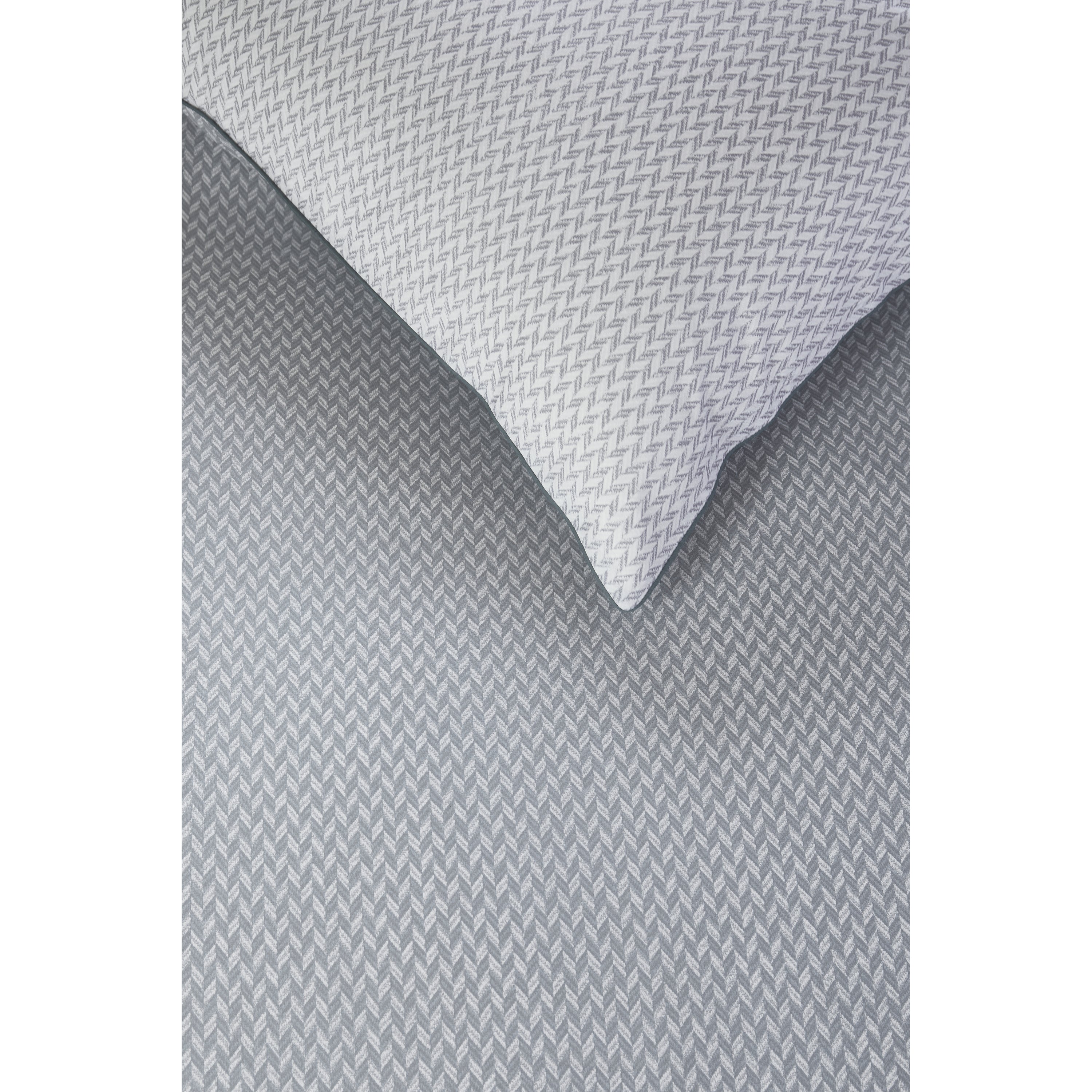 Rivièra Maison Emery Dekbedovertrek 200 x 200/220 cm - Blauwgrijs