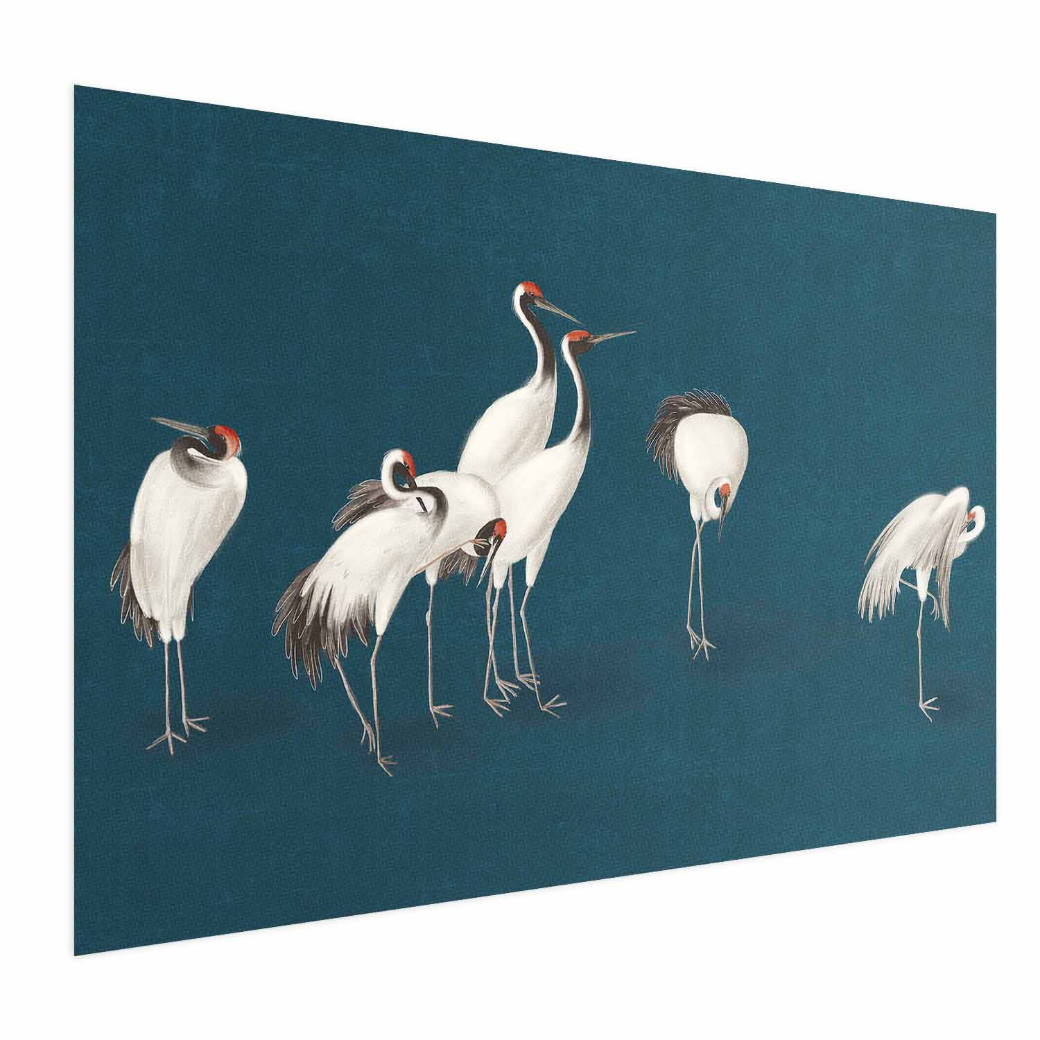 Plakat Wieczór nad stawem 60x40 cm