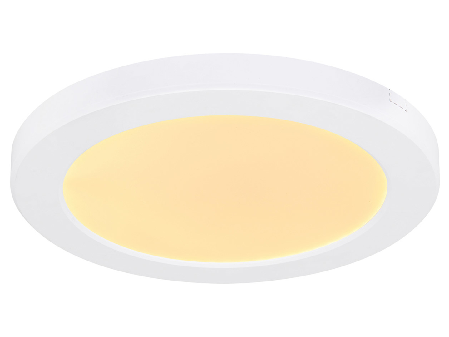 Plafon Lasse LED 22 cm akrylowy biały