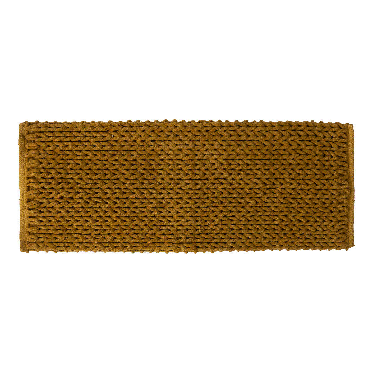 Tapete wc espesso amarelo 50x120cm