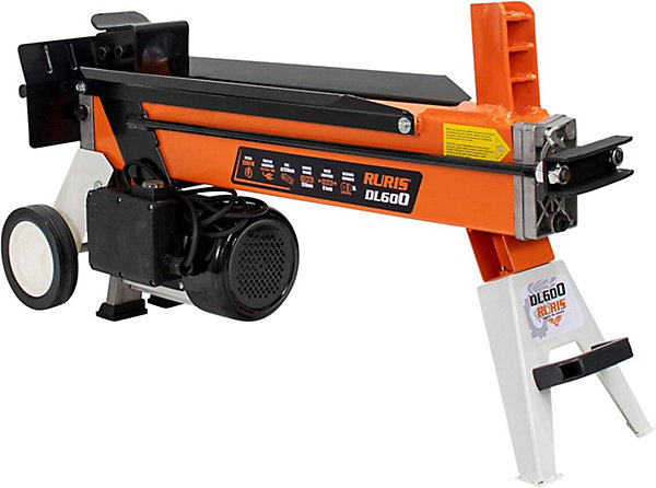 Fendeur de bûches électrique DL600 6T, 2200W, 230V, compact, bûches jusqu à 52 cm