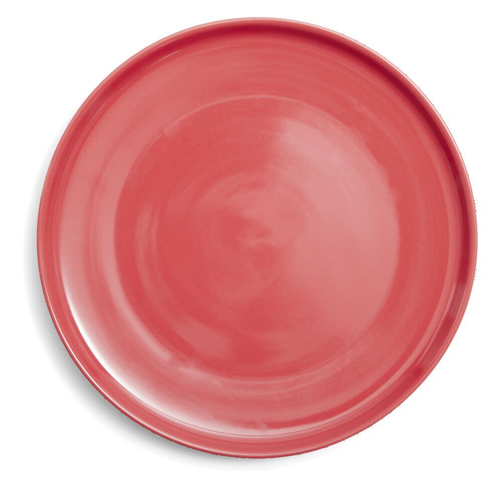 Assiette plate Oslo en grès rouge Ø27cm