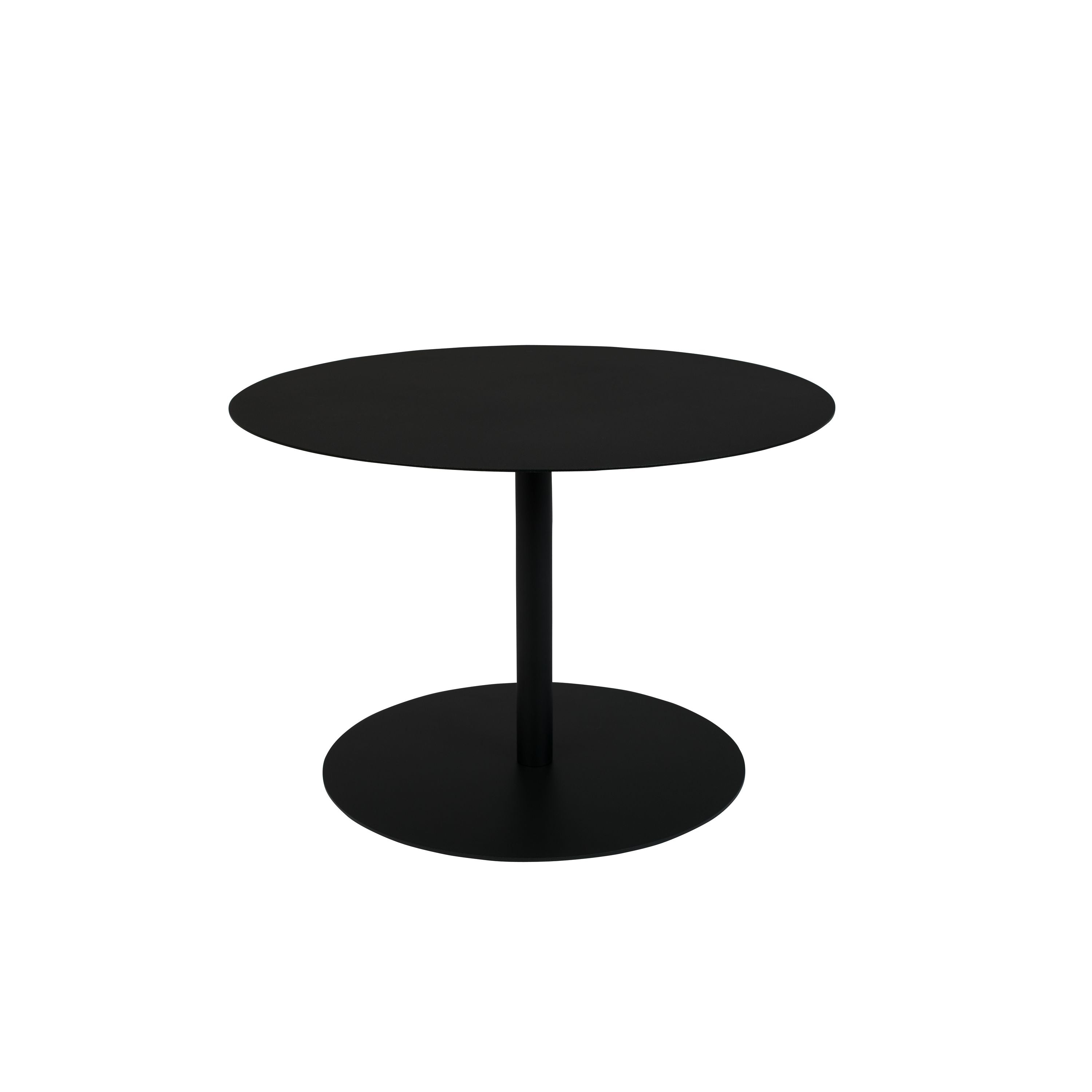 Zuiver Snow Salontafel Rond 60 cm Metaal Zwart