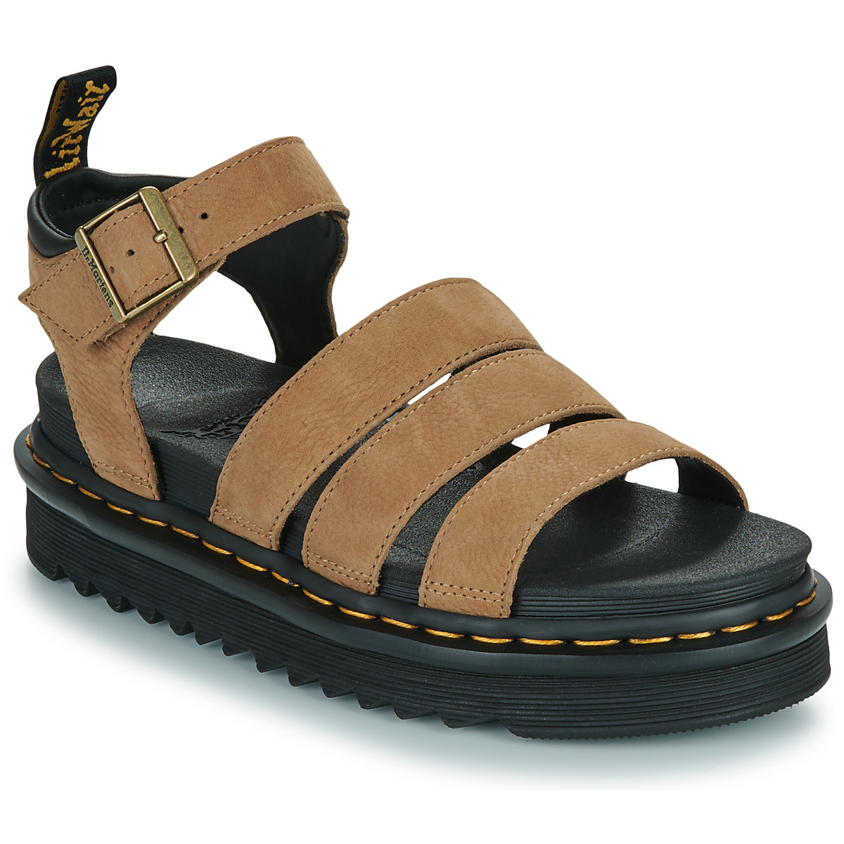 Dr. Martens - Blaire Savannah Tan Tumbled Nubuck - Beige