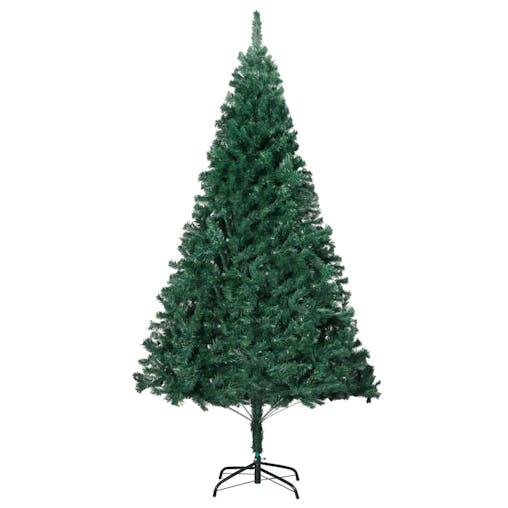 NNEVL Artificial Christmas Tree with LEDs&Thick Branches Green 180 cm
