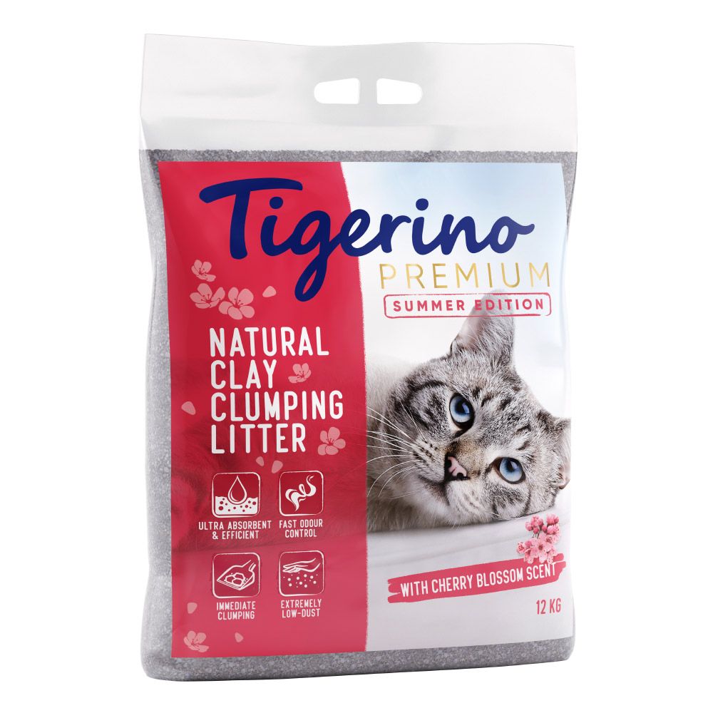 Tigerino Premium Cat Litter – Limited Edition Cherry Blossom Scented
