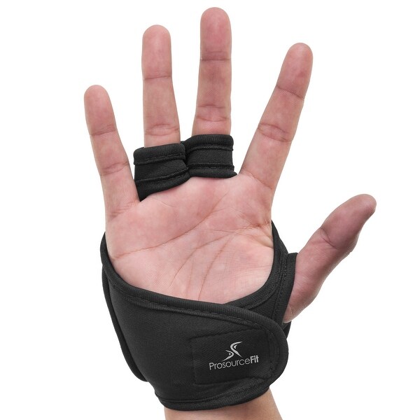 ProsourceFit Weighted Gloves, Pair of Heavy Duty 2 lb,