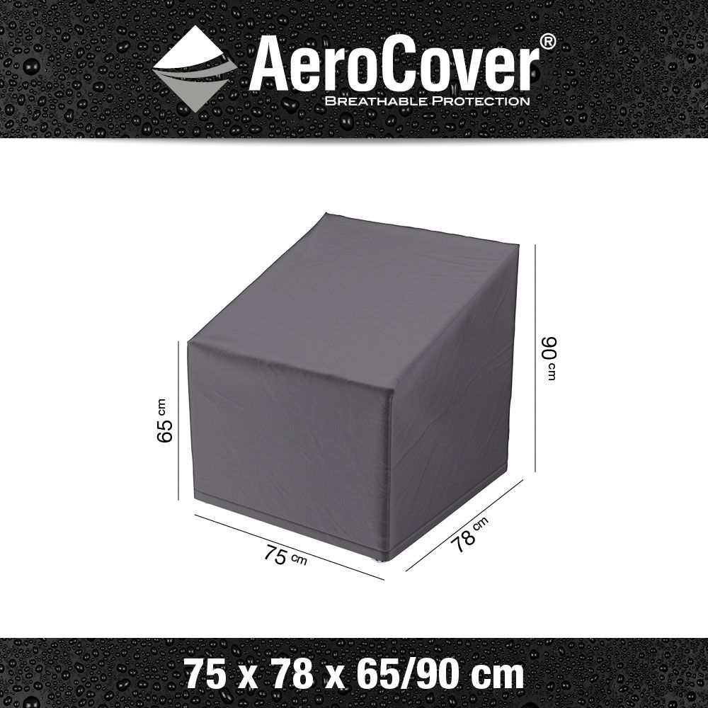 Ruma AeroCover High Back Chairs Waterproof Polyester Cover W75xD78xH90cm