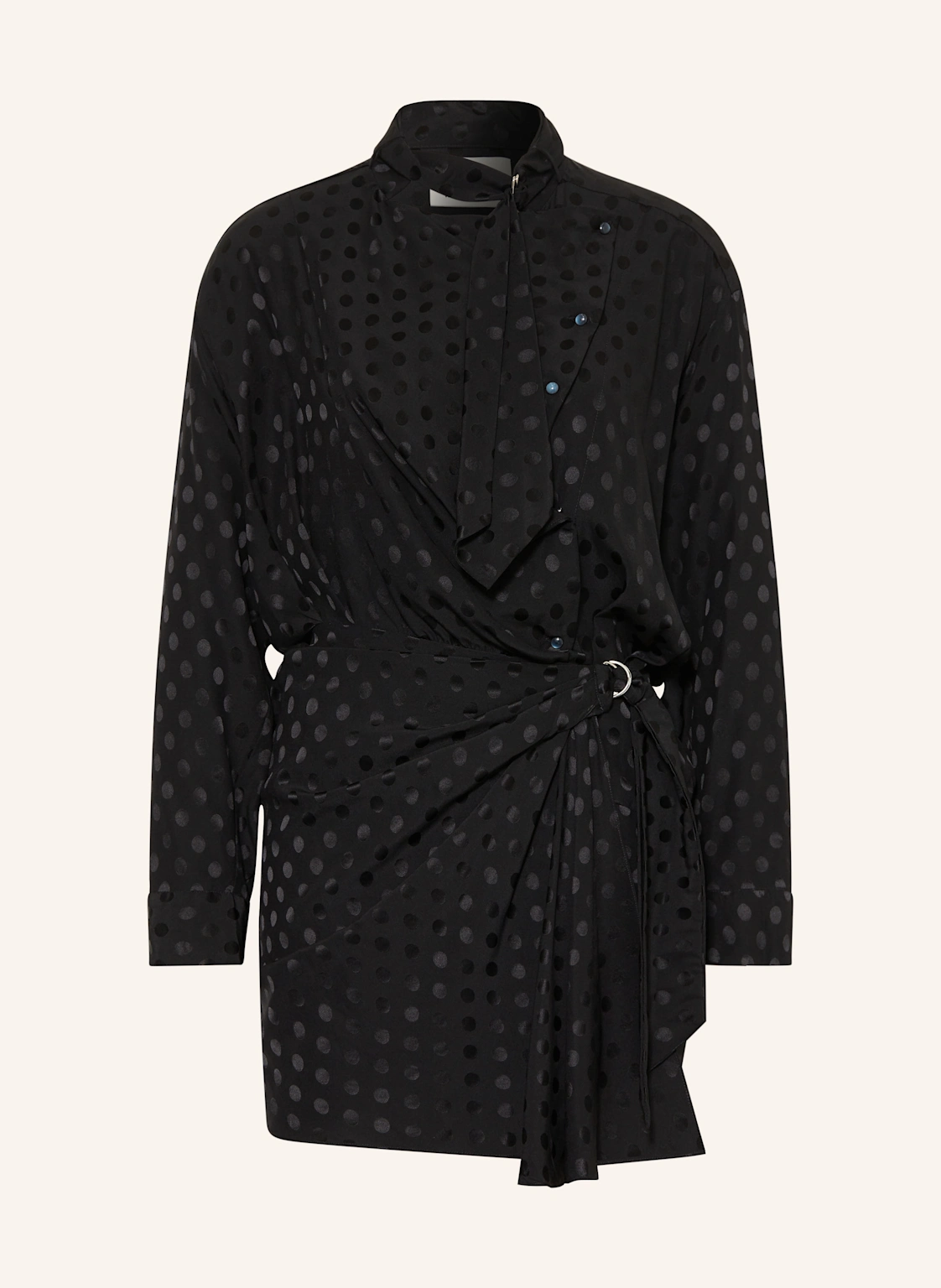 ISABEL MARANT Jacquard-Kleid ORA aus Seide