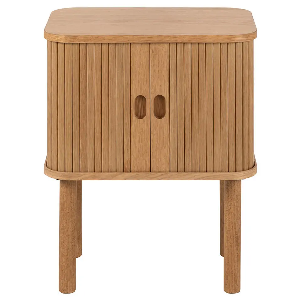 Hioshop Horizon nachtkastje 2 deuren natuur