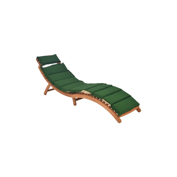 Gartenliege »Ipanema«, Eukalyptusholz, inkl. Auflage