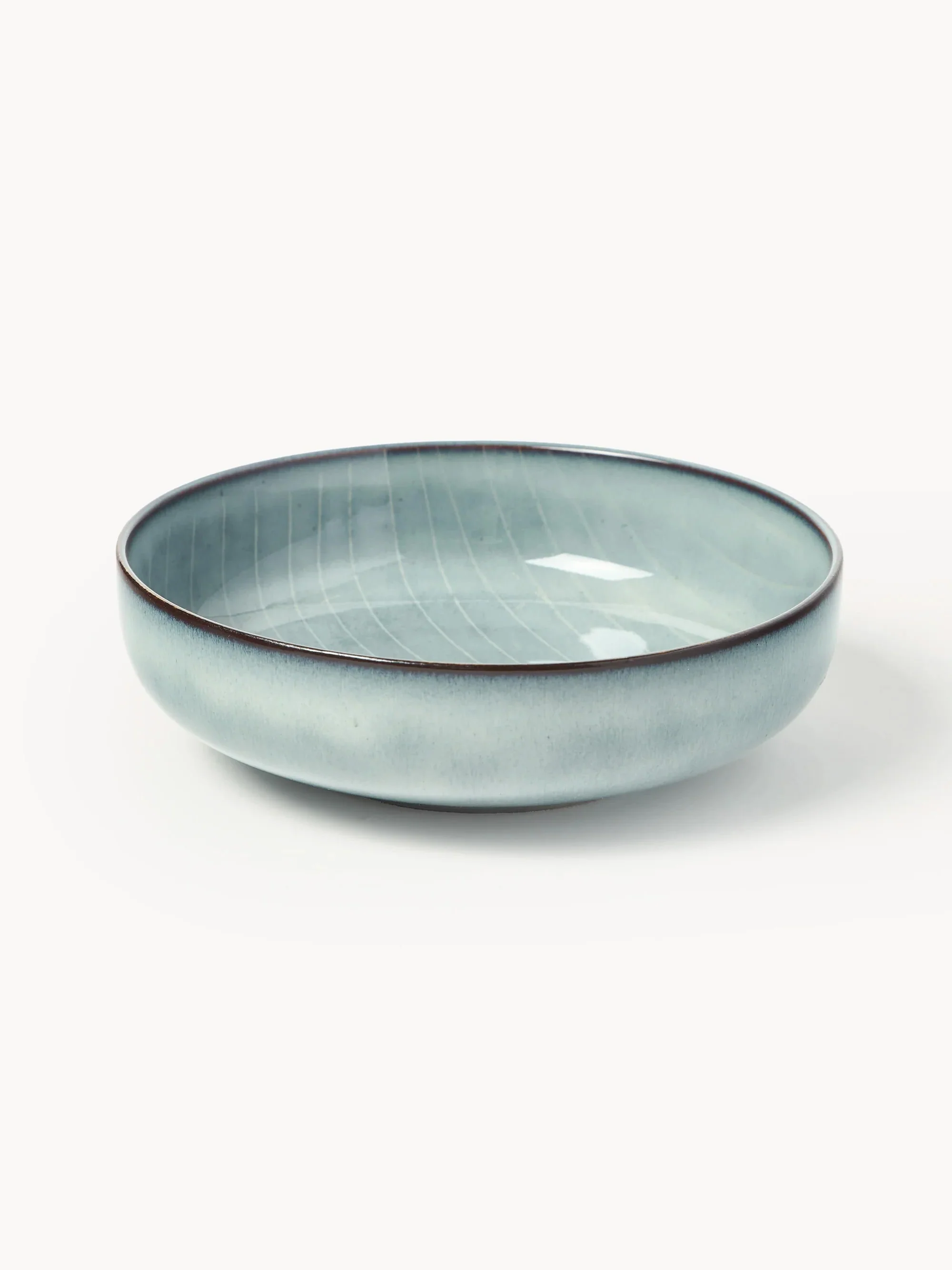 Handgemachte Schalen Nordic Sea, Ø 17 cm, 4er-Set