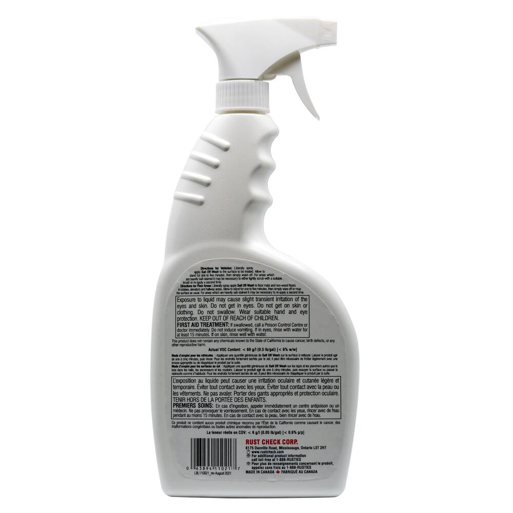 Rust Check Salt Off Wash Salt & Brine Neutralizer, 650-mL