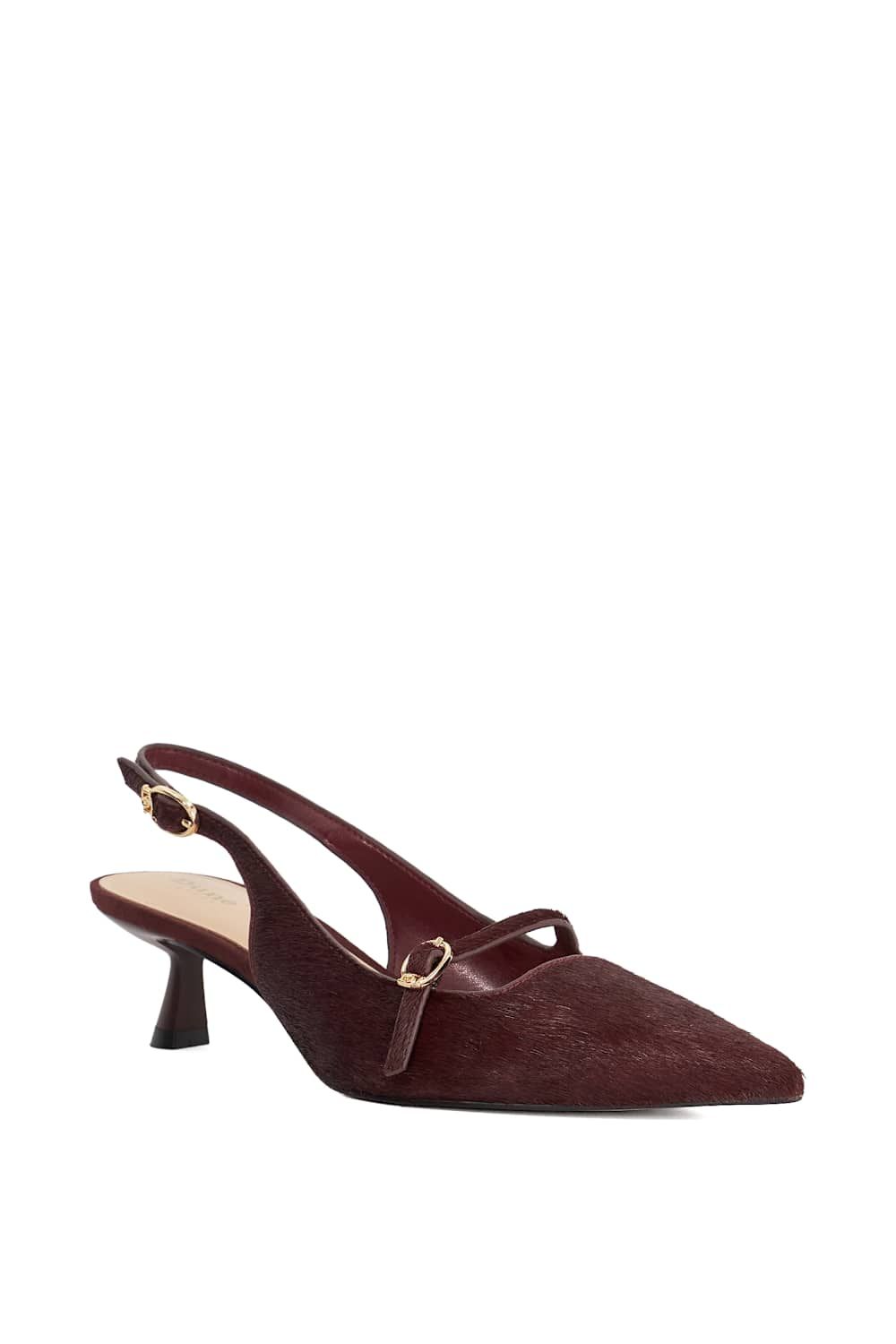Dune London Deserved' Leather Court Shoes