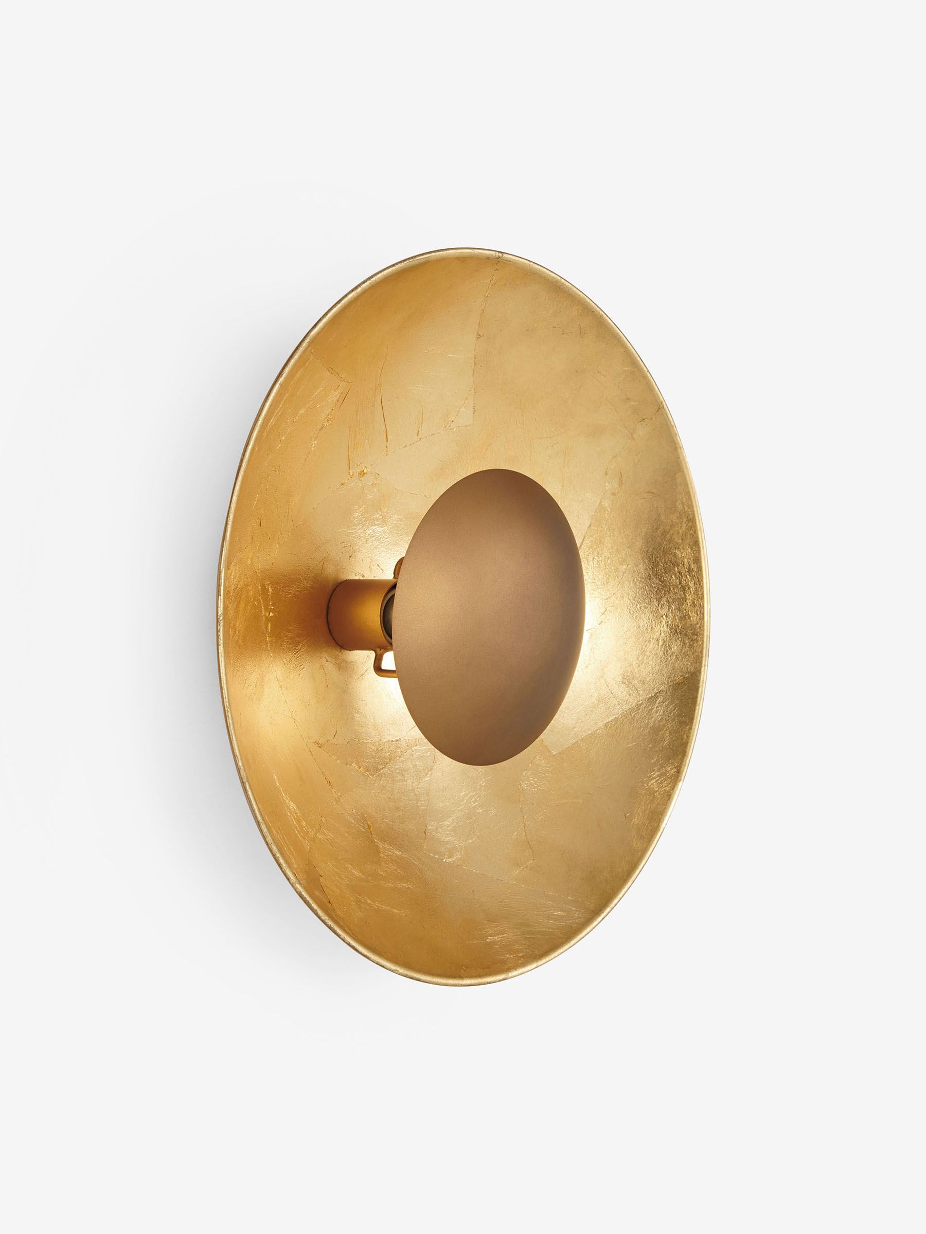 Chicago Wall Lamp in Antique Copper/Gold