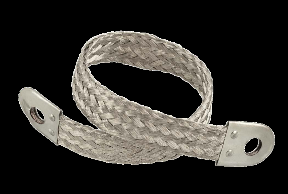MotoMaster Braided Ground Strap, Universal, 13-in