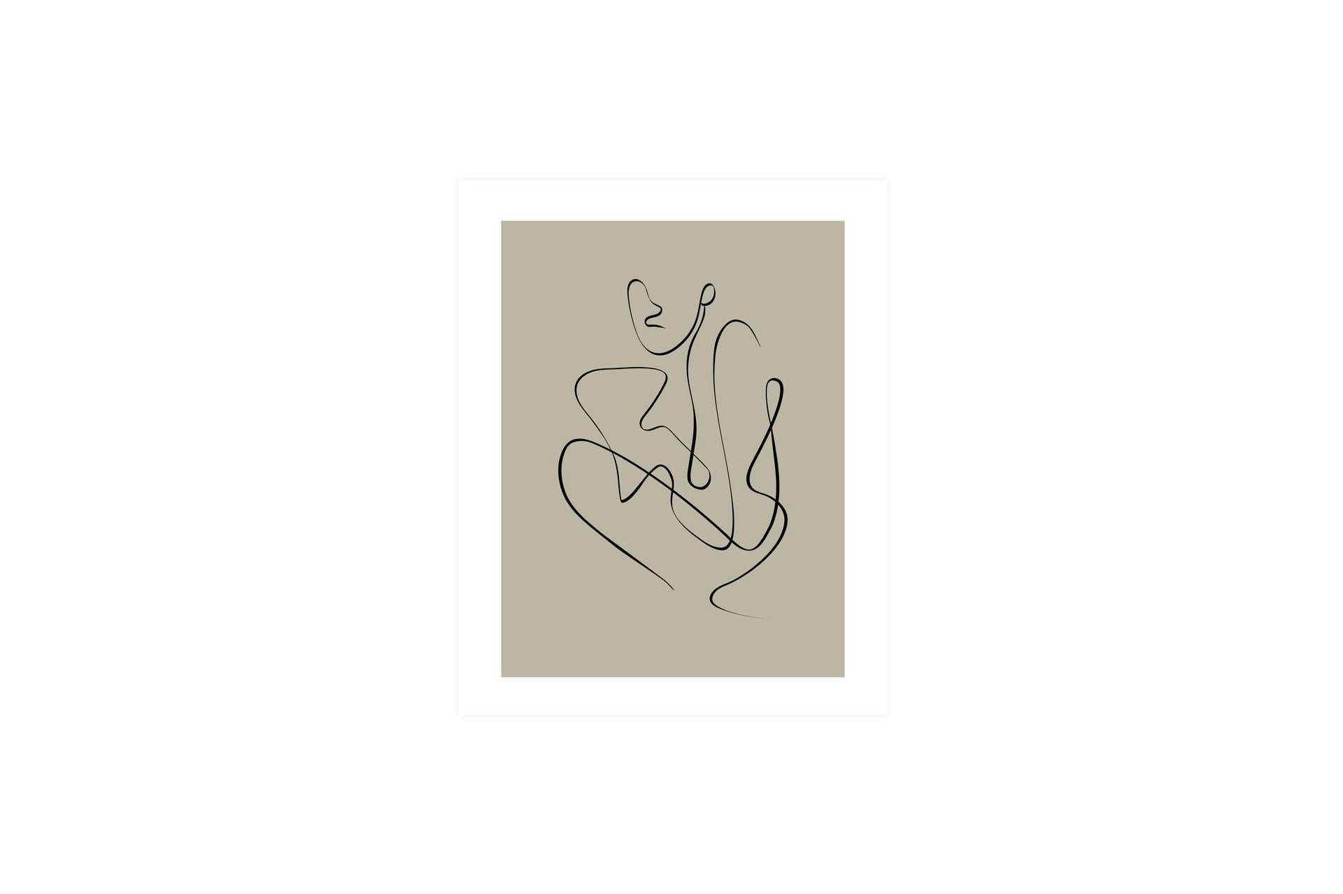 WHATEVER - Poster en papier vert