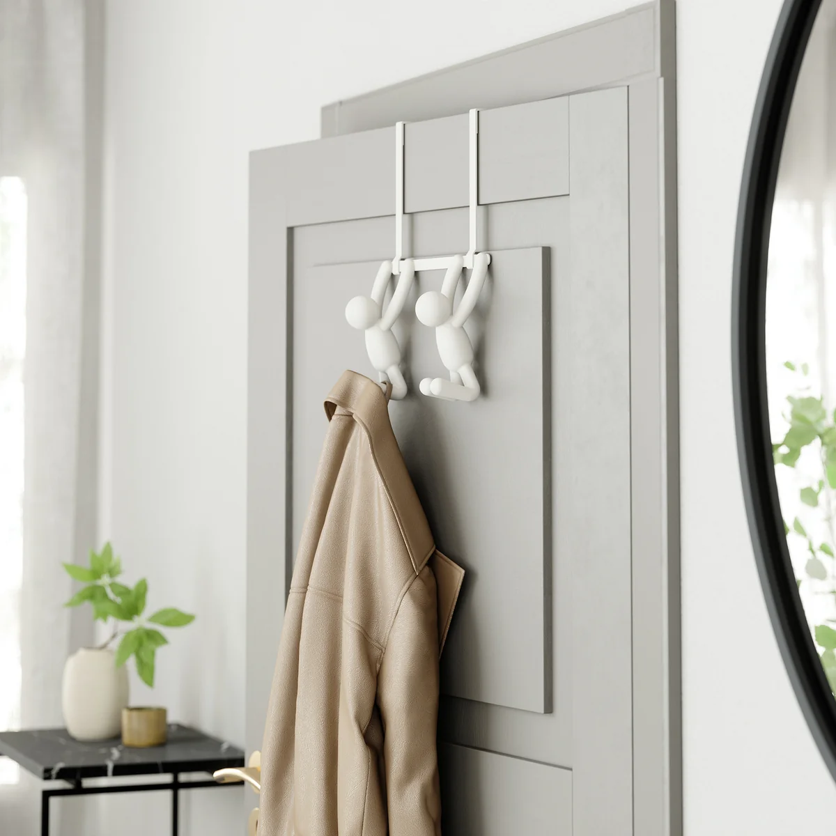 Umbra - Buddy Türgarderobe, weiß